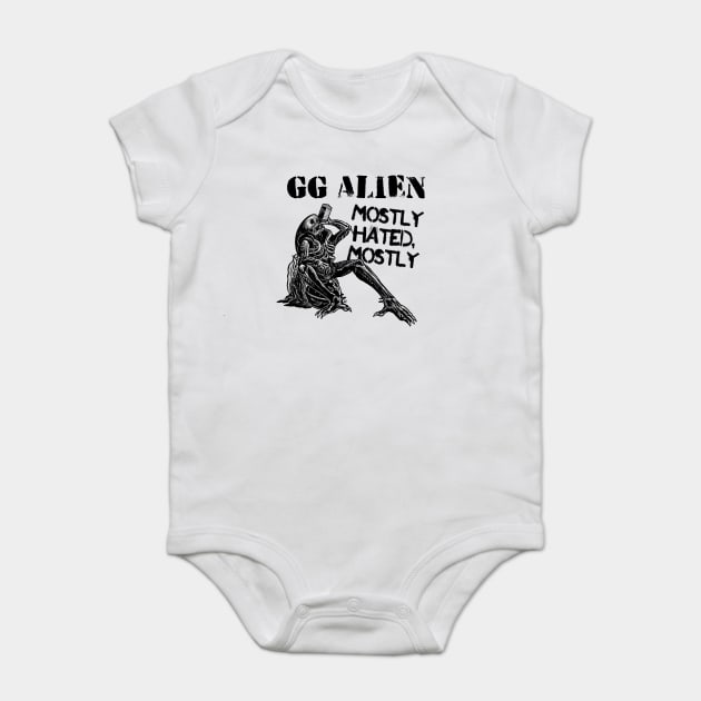 GG ALIEN Baby Bodysuit by GiMETZCO!